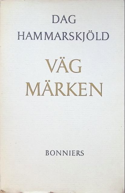 DAG. HAMMARSKJÖLD : Vägmärken