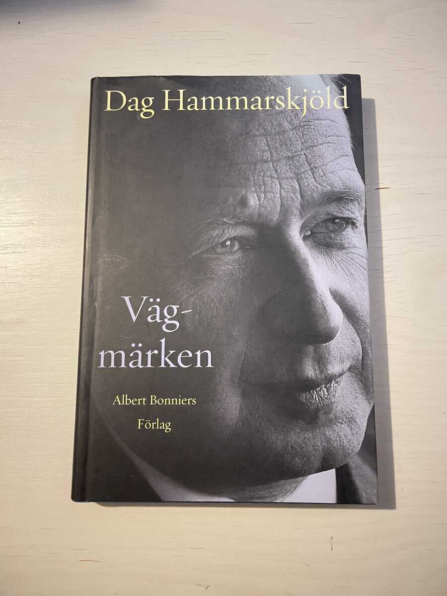 Dag Hammarskjöld : Vägmärken
