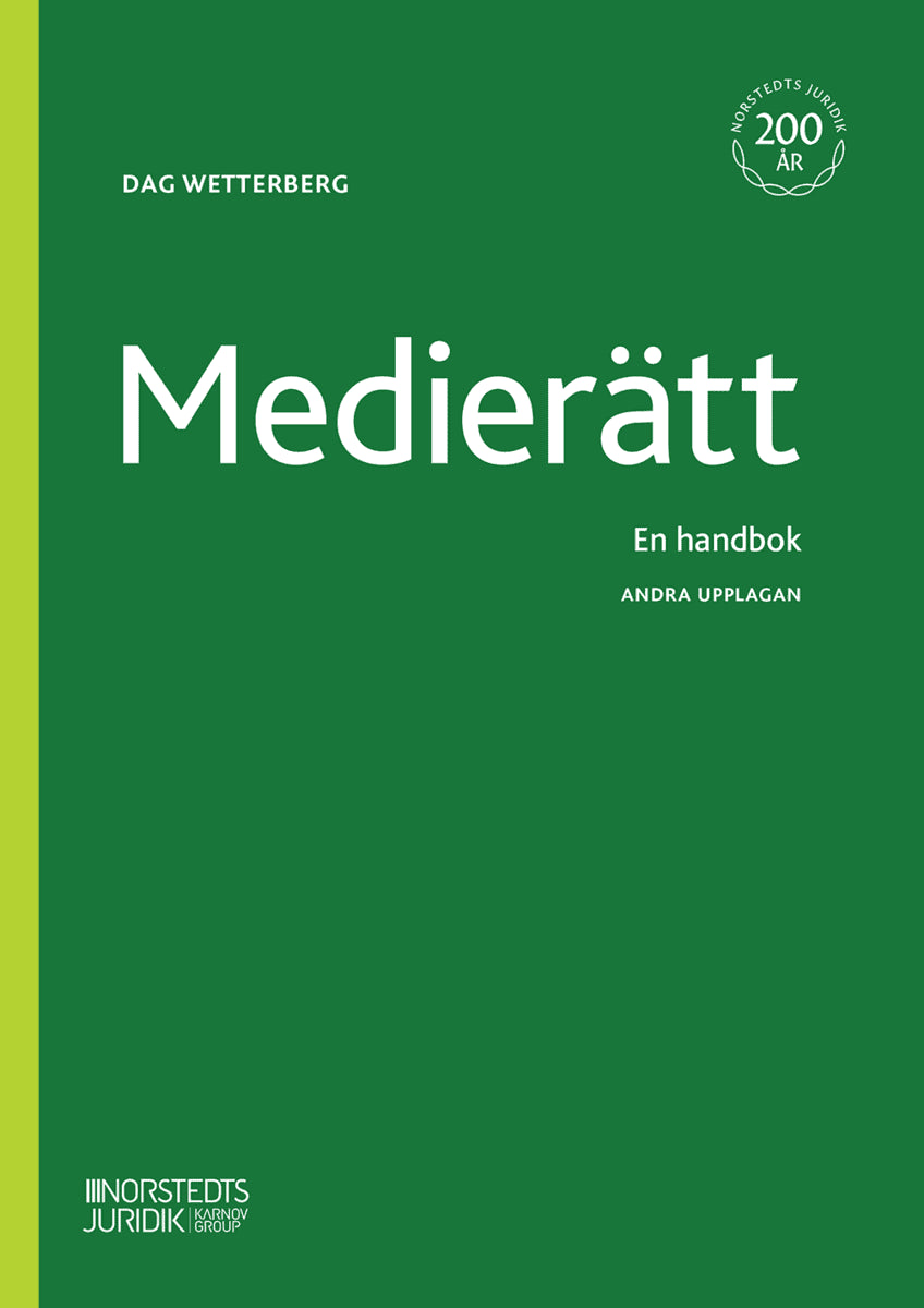 Dag Wetterberg : Medierätt