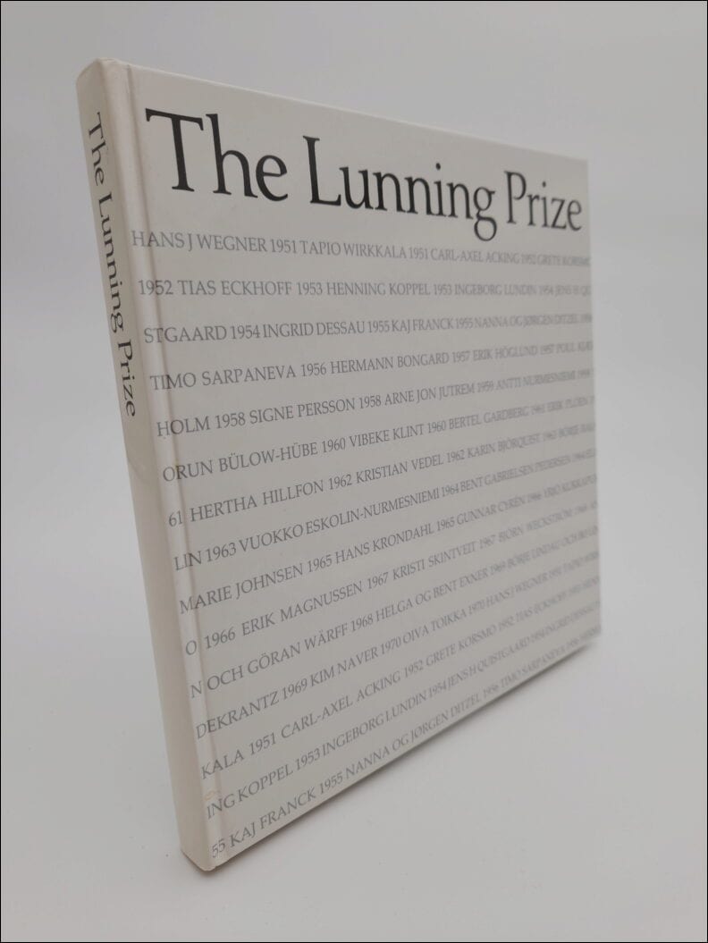 Dahlbäck, Lutteman, Helena ; Uggla, Marianne (red) : The Lunning prize
