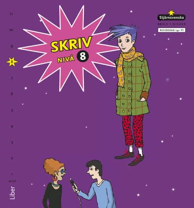 Dahlqvist, Folke ; Strömsten, Inger : Stjärnsvenska Skriv i nivåer 08