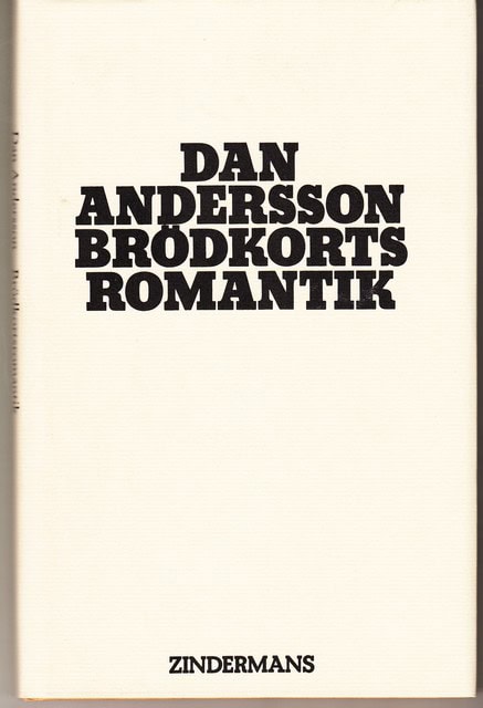 DAN. ANDERSSON : Brödkortsromantik