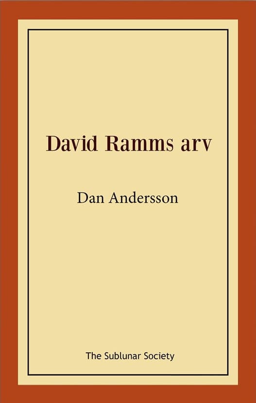 Dan Andersson : David Ramms arv