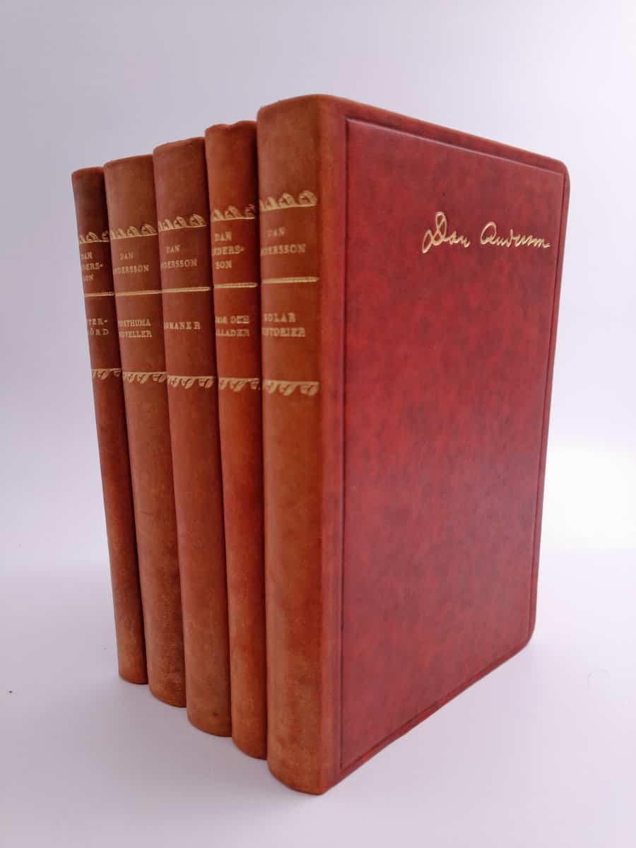 Dan Andersson : Kolarhistorier ; Visor och ballader ; Romaner ; Posthuma noveller ; Efterskörd