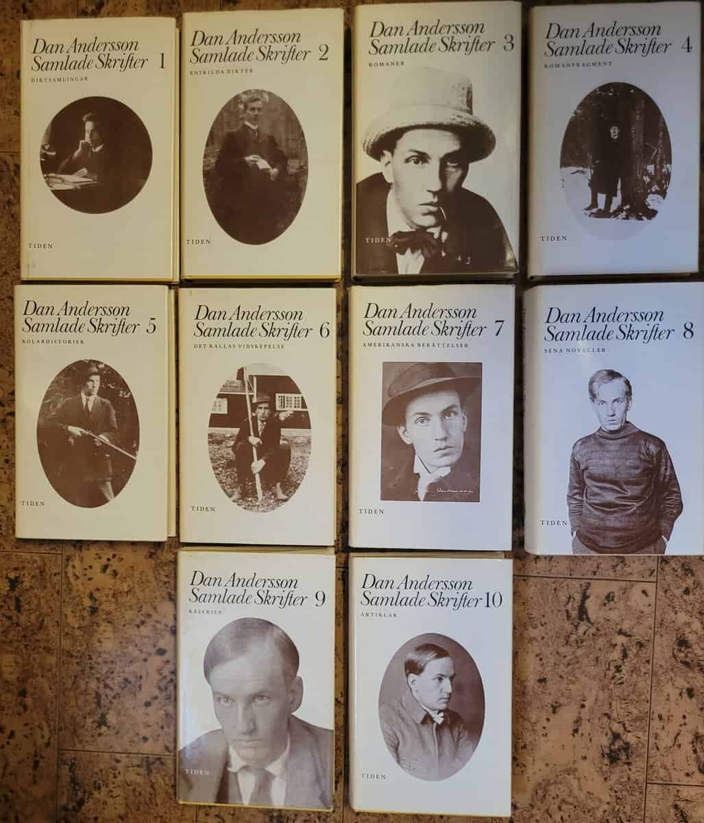 Dan Andersson : Samlade skrifter
