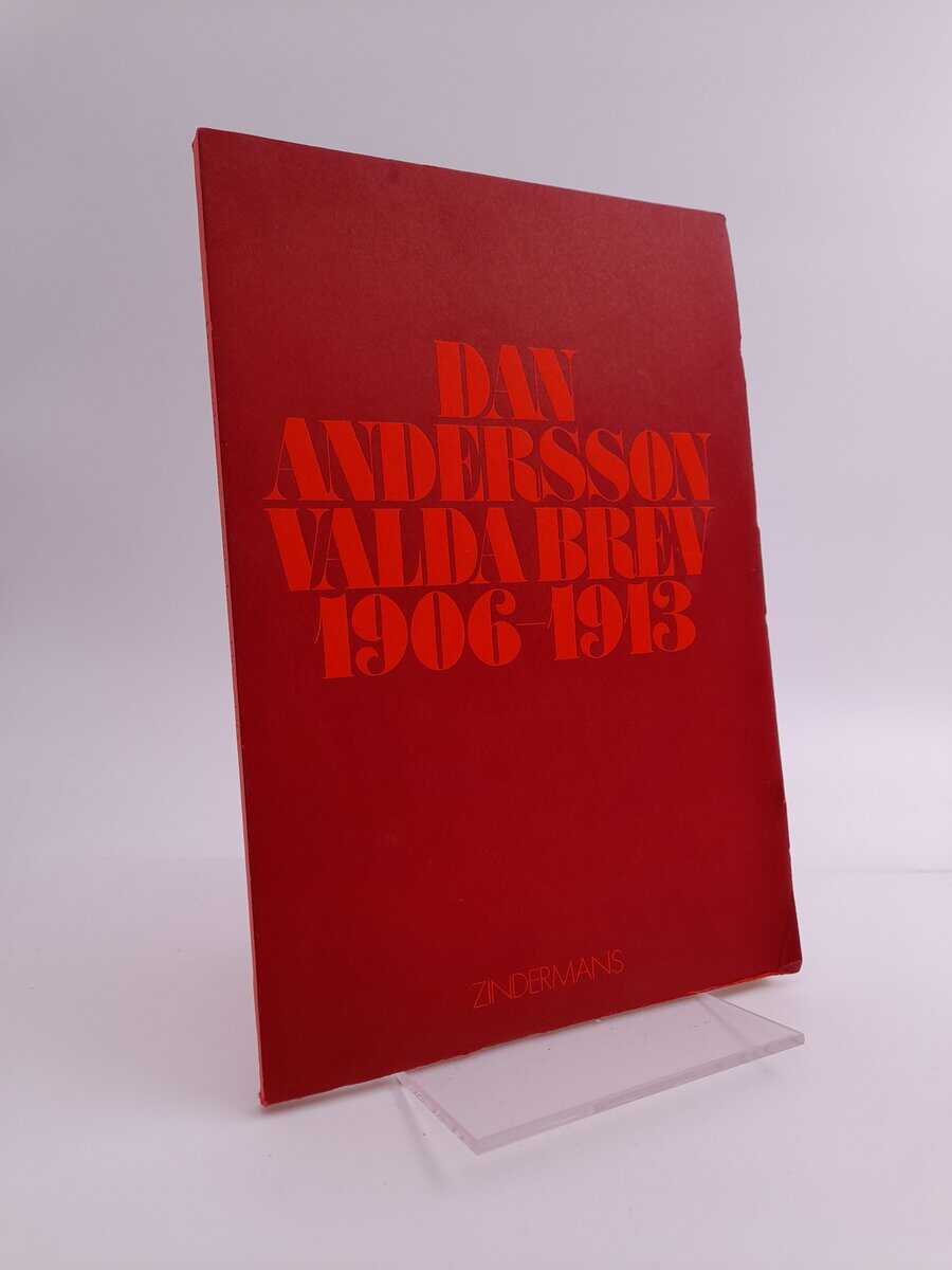 Dan Andersson : Valda brev 1906-1913