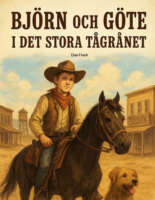 Dan Flack : Björn och Göte i det stora tågrånet