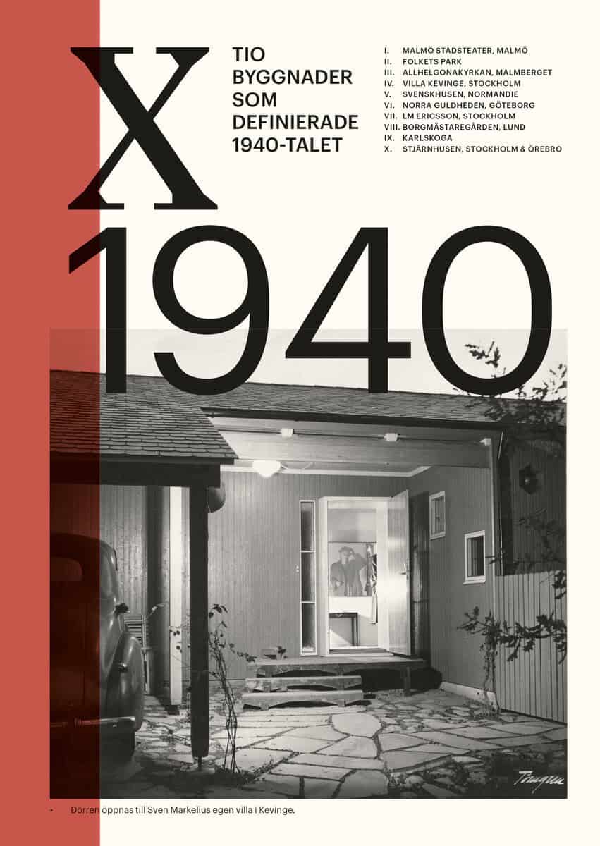 Dan Hallemar : Tio byggnader som definierade 1940-talet