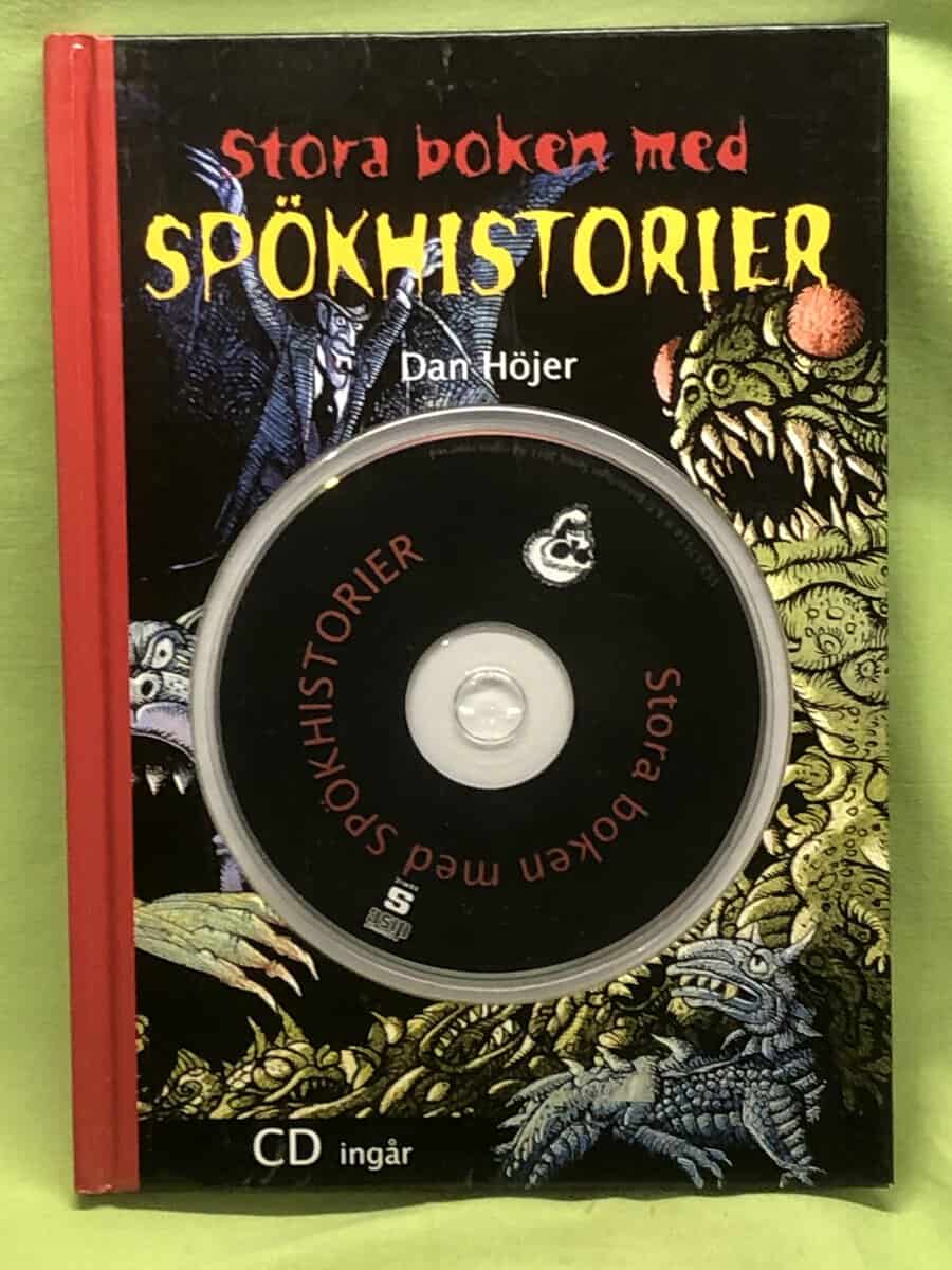 Dan Höjer : Stora boken med spökhistorier (inkl CD)