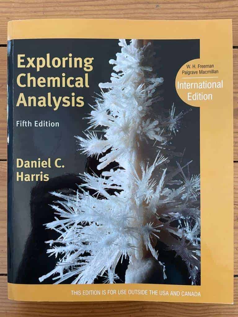 Daniel C Harris : Exploring Chemical Analysis