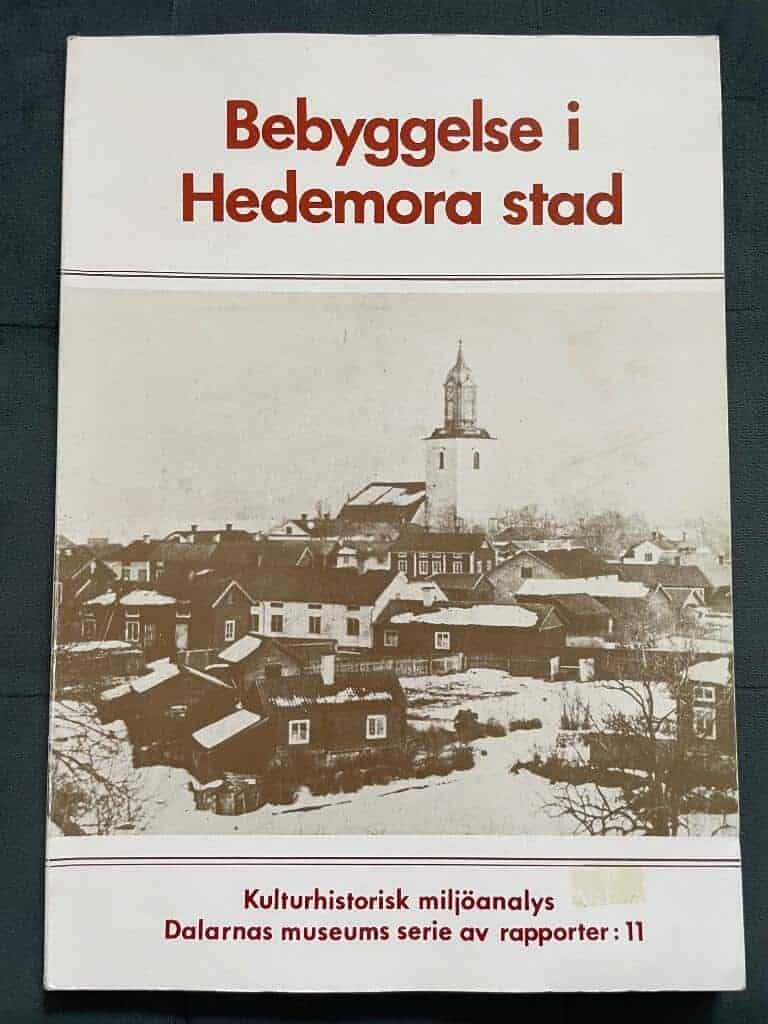 Daniels Sven Olsson : Bebyggelse i Hedemora stad
