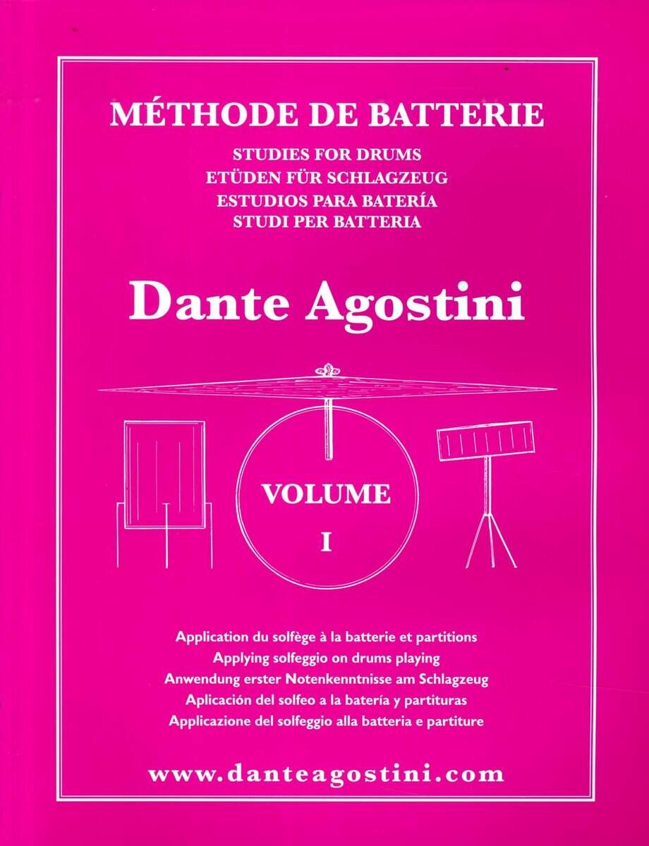 Dante Agostini : Methode de Batterie vol 1