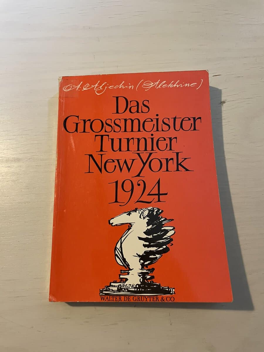 Das Grossmeister Turnier New York 1924