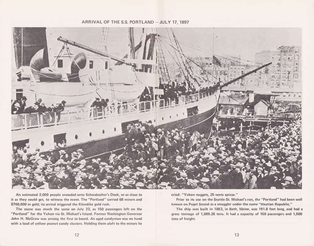David and Judie Clarridge : A ton of gold the seattle gold rush, 1897-98