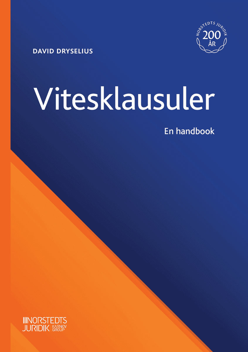 David Dryselius : Vitesklausuler : en handbok