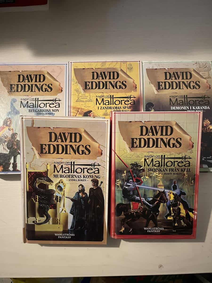 David Eddings : Sagan om Mallorea 1-5 - Hela serien - Belgarions son - Murgoernas konung - Demonen i Karanda - I Zandramas spår - Sierskan från Kell
