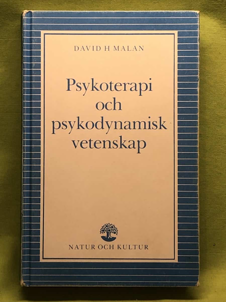 David H. Malan : Psykoterapi och psykodynamisk vetenskap