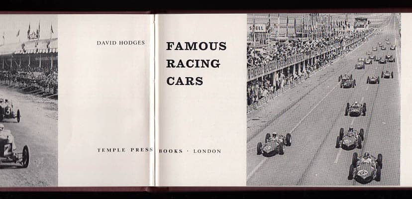 David Hodges : Famous Racing Cars