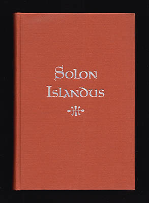 Davíð Stefánsson : Solon Islandus