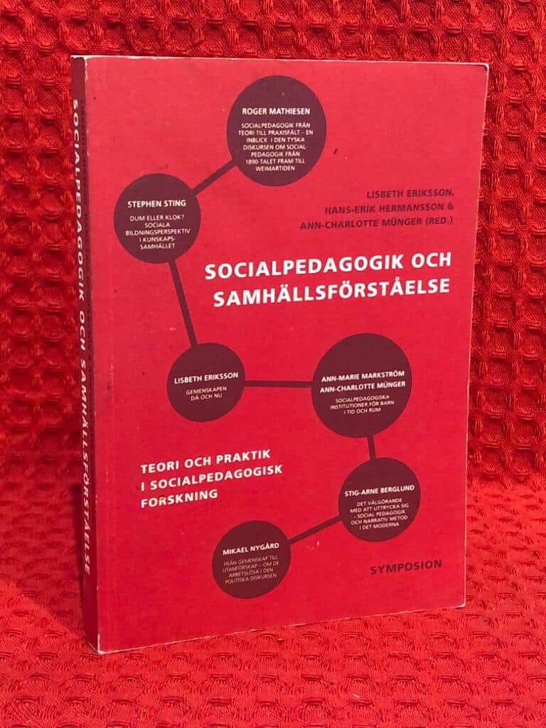 David Wästerfors : Socialpedagogik och samhällsförståelse