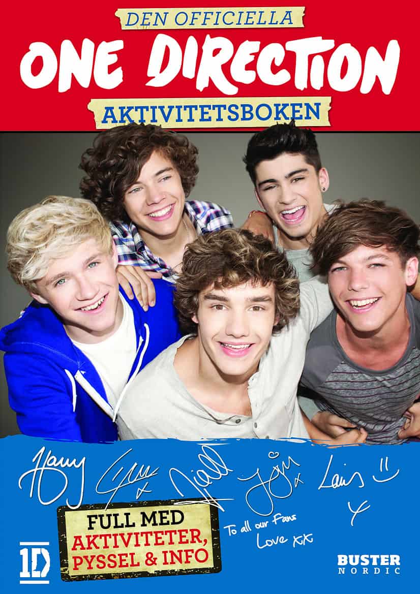 Den officiella One Direction aktivitetsboken