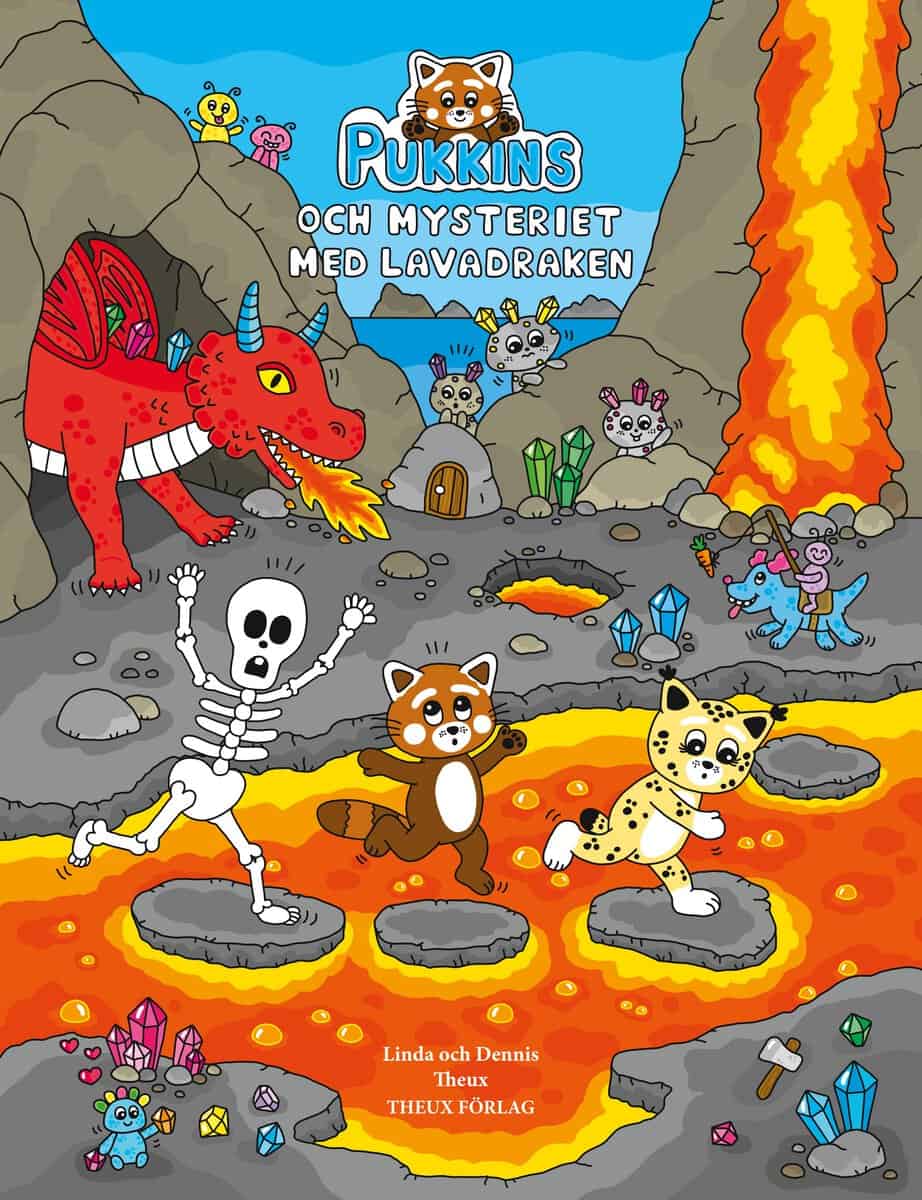 Theux, Dennis ; Theux, Linda : Pukkins och mysteriet med lavadraken