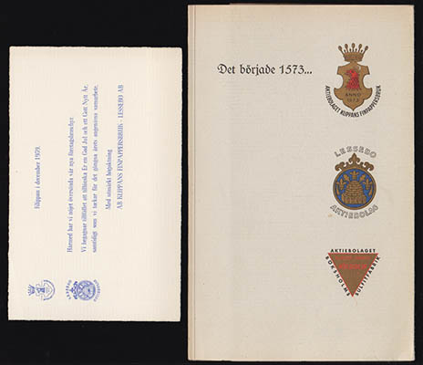 Det började 1573...