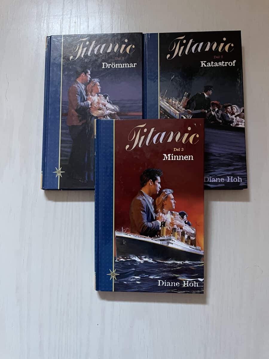 Diane Hoh : Titanic Del 1-3 - Drömmar - Katastrof - Minnen