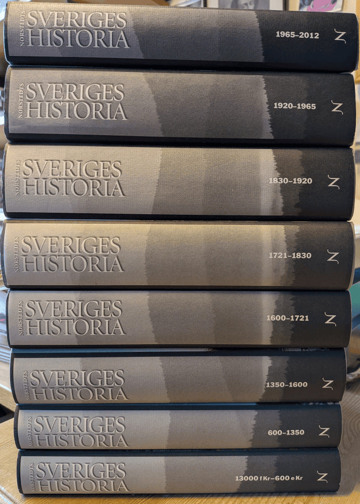 Dick Harrison : Norstedts Sveriges historia del 1-8 (komplett)