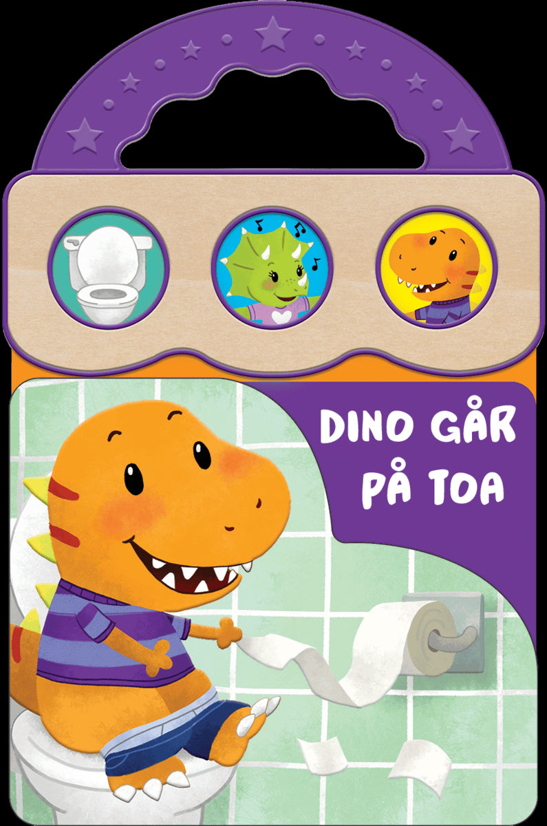 Dino går på toa