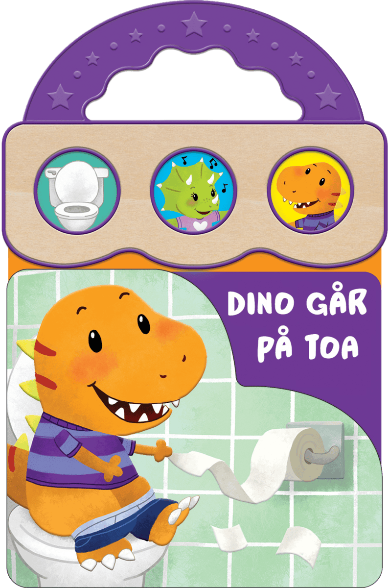 Dino går på toa
