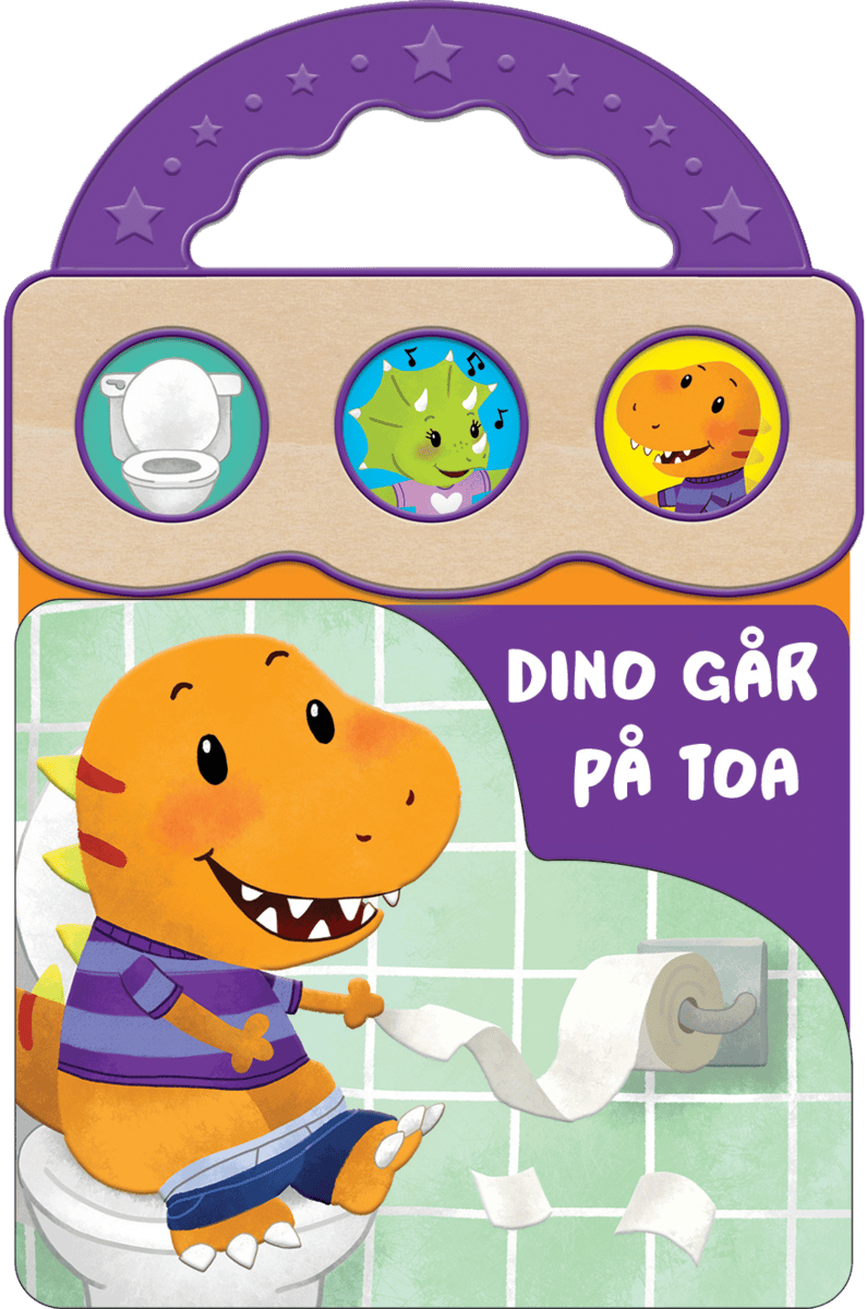 Dino går på toa