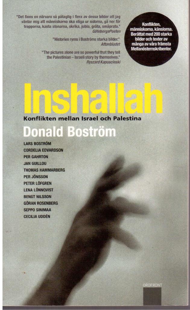 Donald Boström : Inshallah