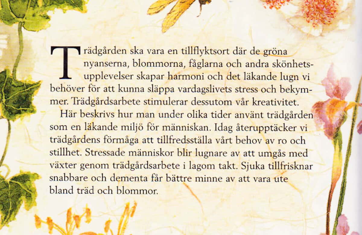 Donald Norfolk : Läkande trädgård
