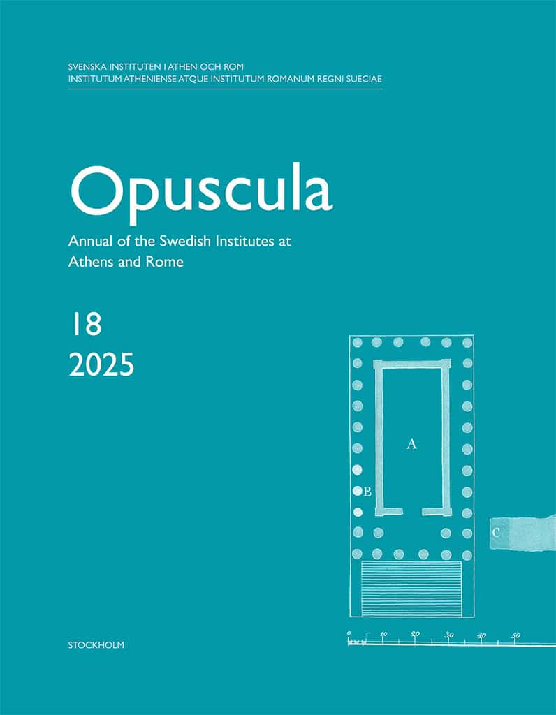 Dr Julia Habetzeder : Opuscula 18 | 2025