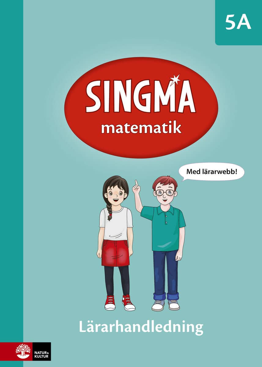 Dr Yeap, Ban Har ; Agardh, Pia ; Rejler, Josefine : Singma matematik 5A Lärarhandledning med lärarwebb 12 mån