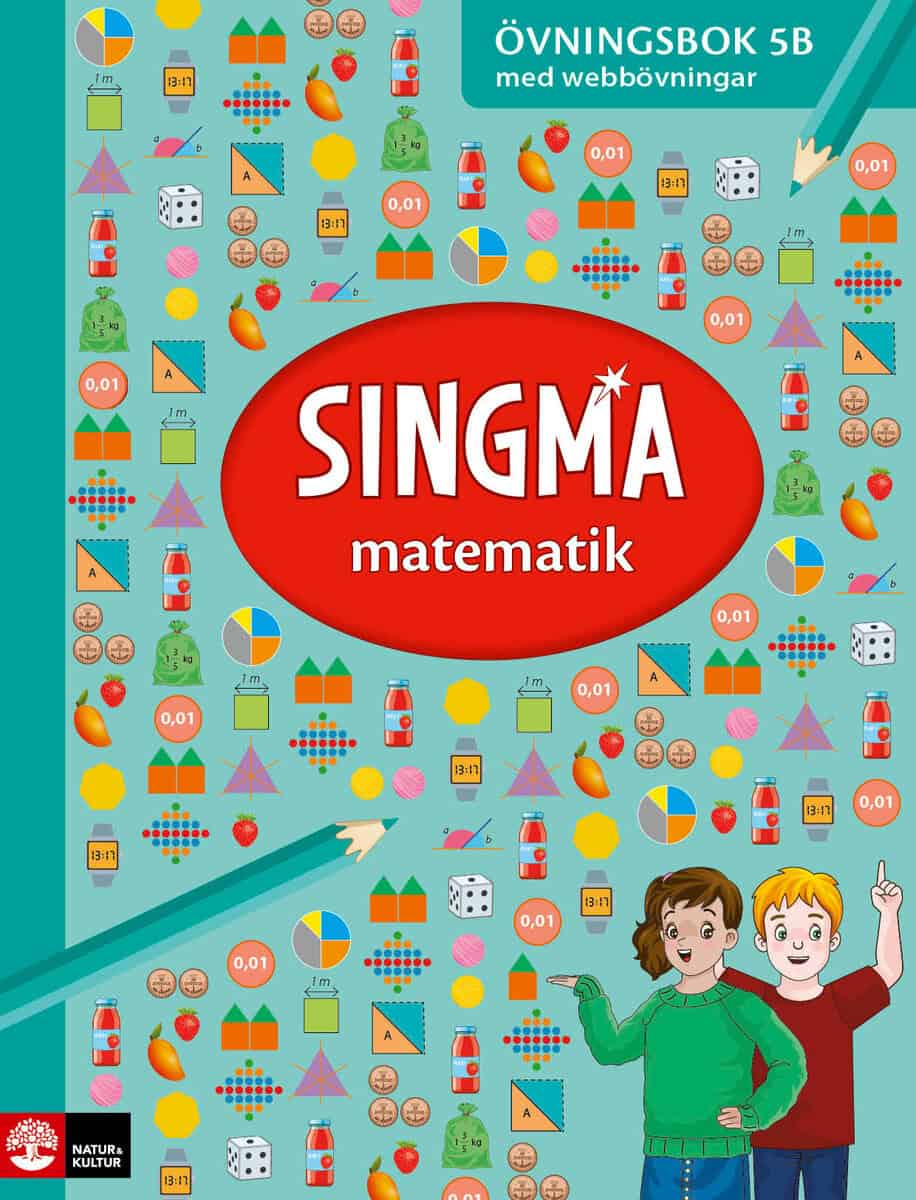 Dr Yeap, Ban Har ; Agardh, Pia ; Rejler, Josefine : Singma matematik 5B Övningsbok med elevwebb