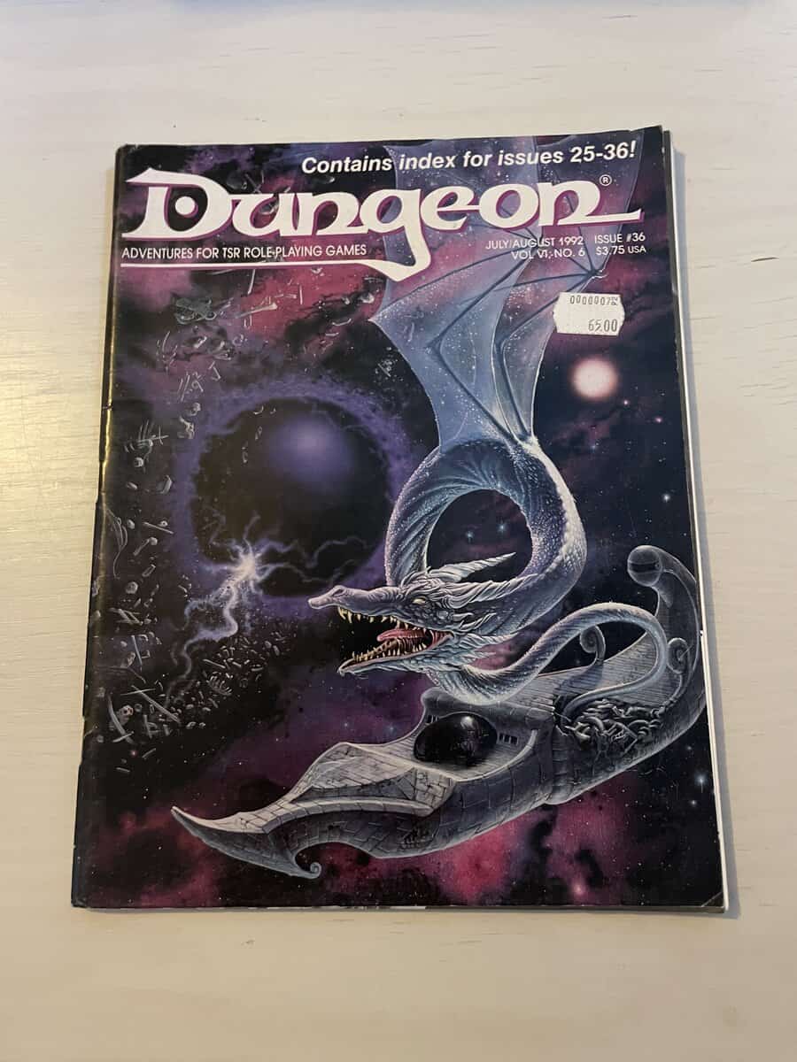 Dungeon - July/august 1992
