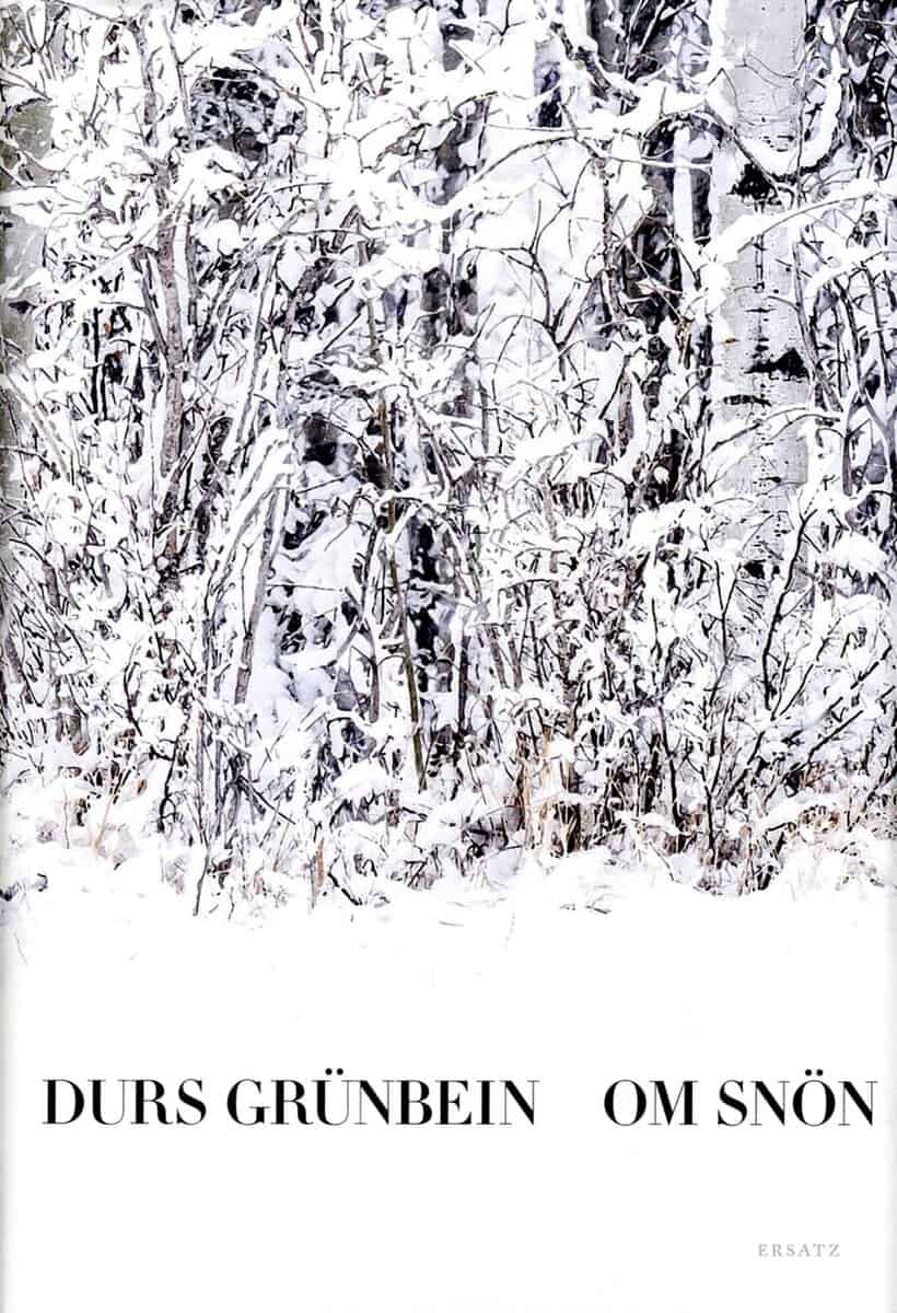 Durs Grünbein : Om snön