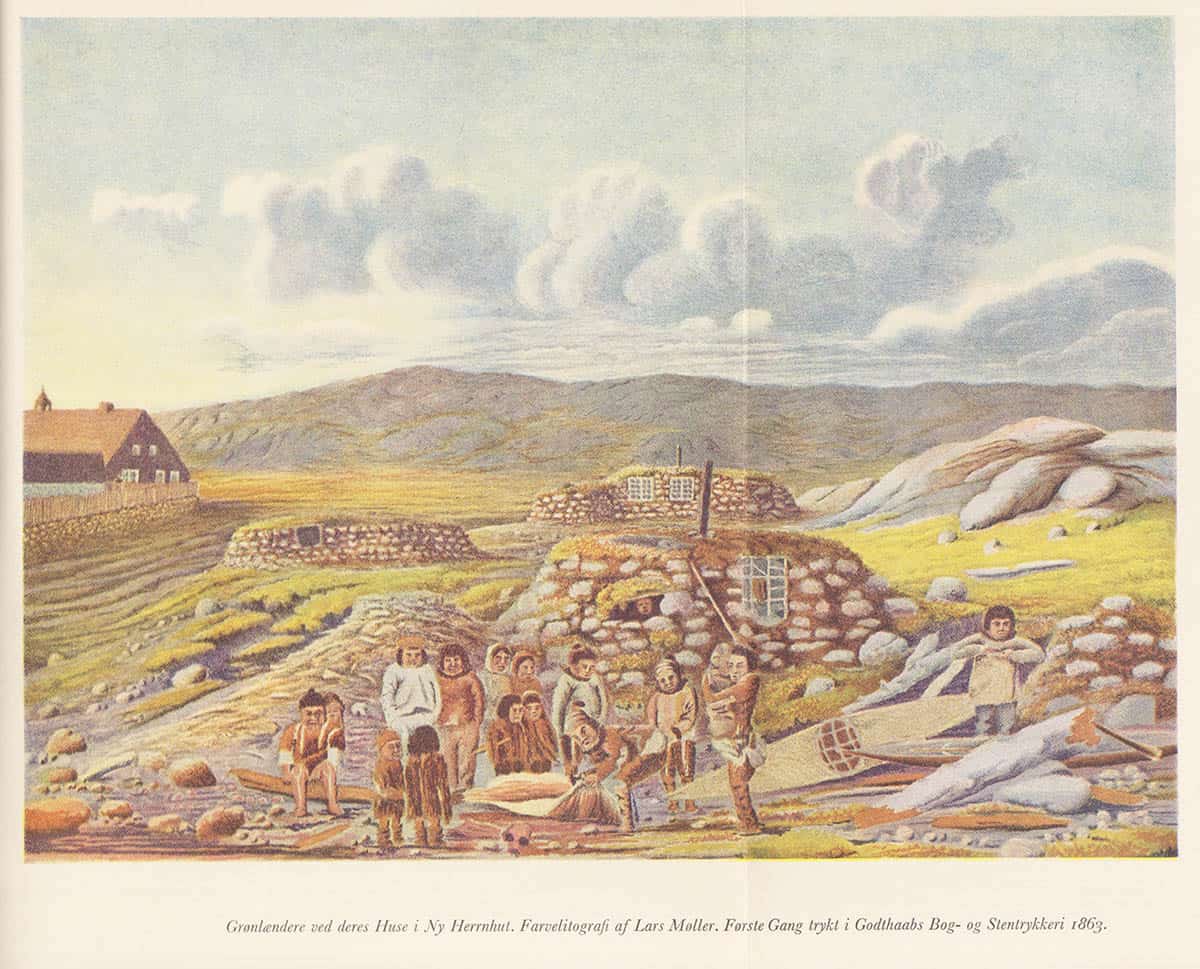 E. Bluhme : Fra et ophold i Grønland 1863-64. Uddrag efter lieutenant i søetaten E. Bluhmes bog