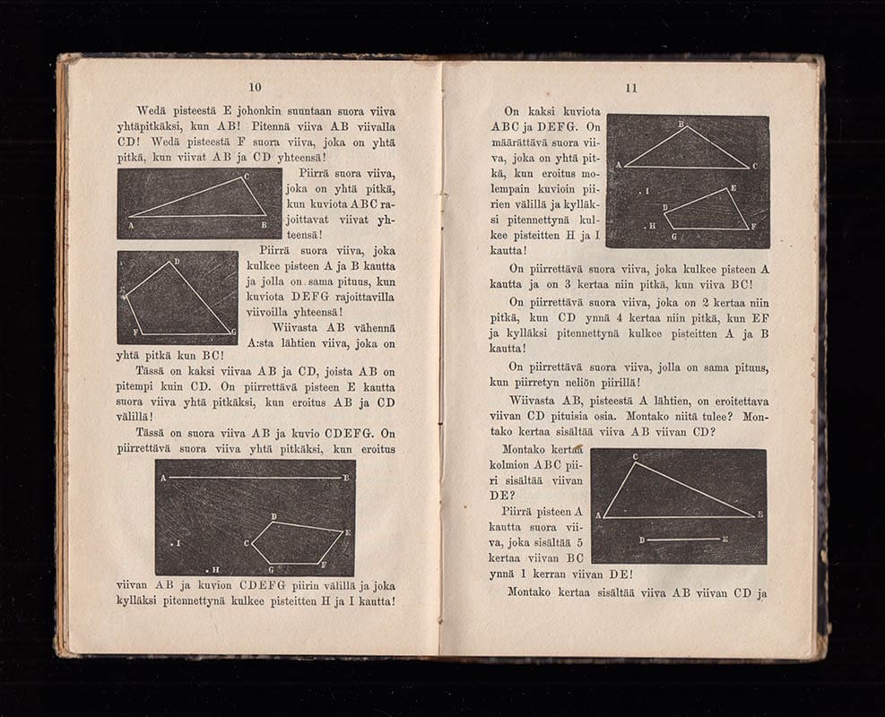 E. Bonsdorff : Mittaus-opin alkeet ynnä lyhykäinen Maan-mittauksen johdanto. Seminarien ja kansakoulujen tarpeeksi. Kirjoittanut E. Bonsdorff