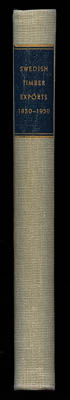 E. F. Söderlund : Swedish timber exports 1850-1950