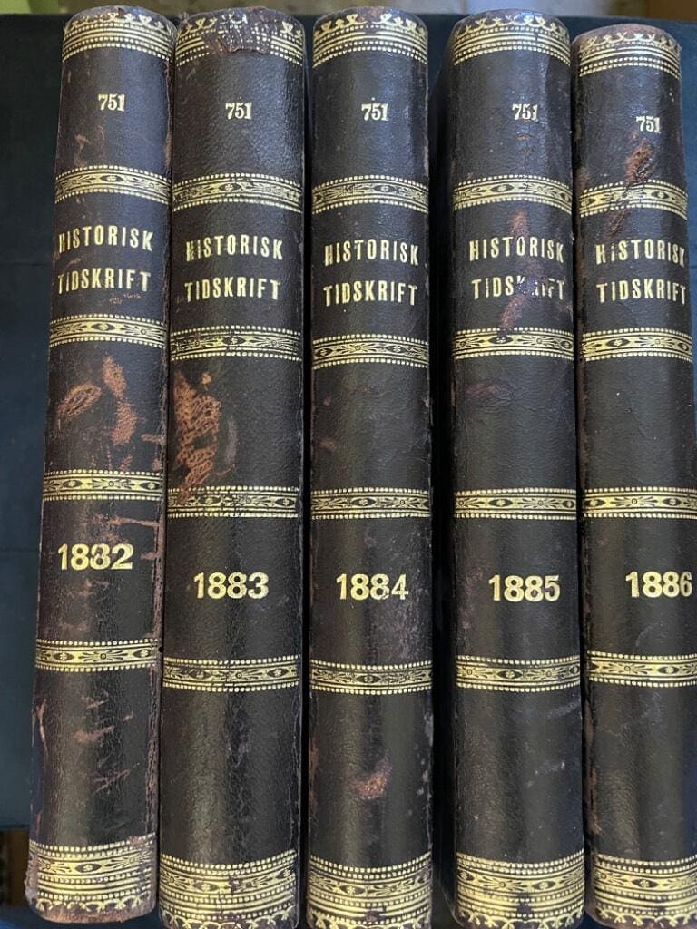 E. Hildebrand : Historisk tidskrift 1882-1886