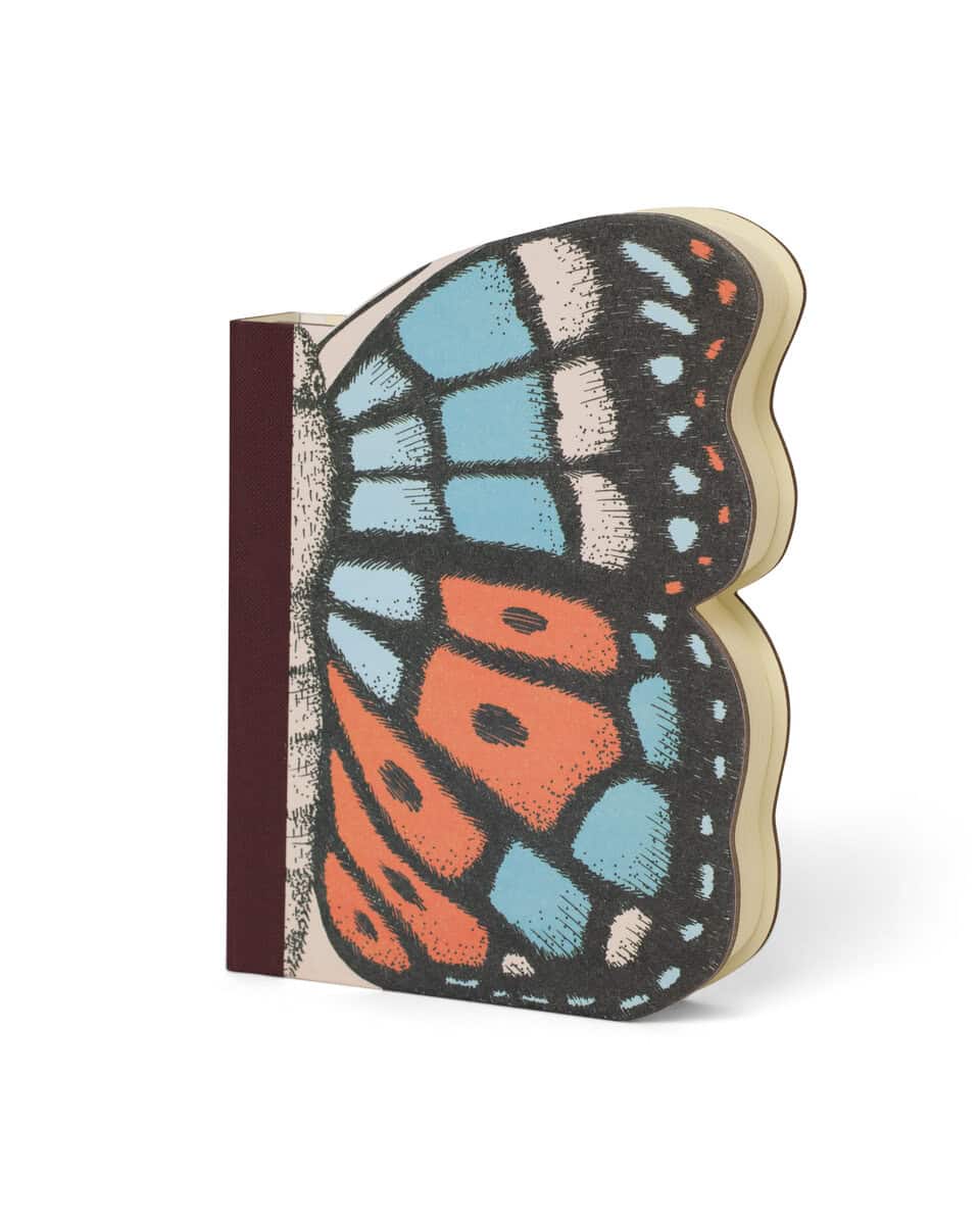 Eclectionery Notable Books - Butterfly Anteckningsbok
