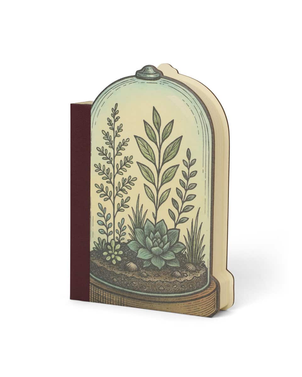 Eclectionery Notable Books - Terrarium Anteckningsbok