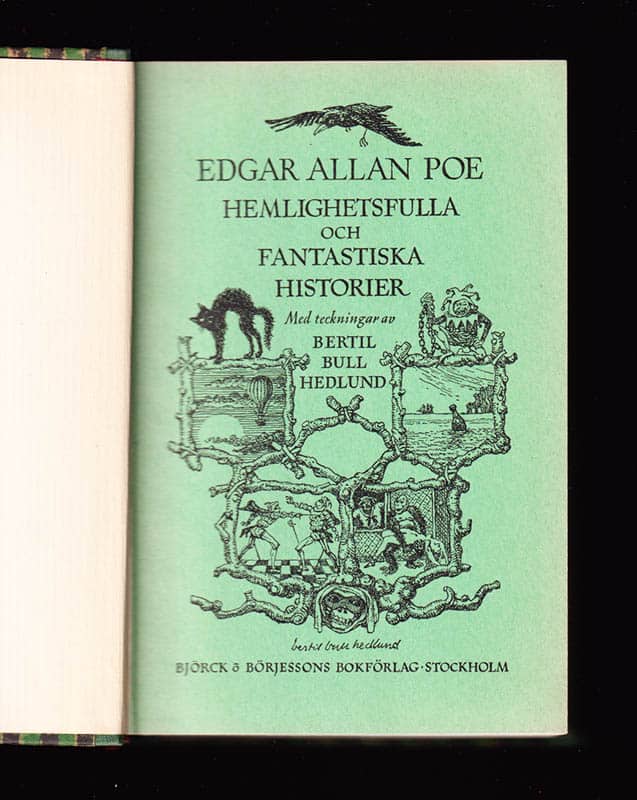 Edgar Allan Poe : Hemlighetsfulla och fantastiska historier. Två serier i en volym