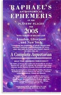 Editors of Foulsham : Raphael's Astrological Ephemeris (2005) Of The Planets' Plac