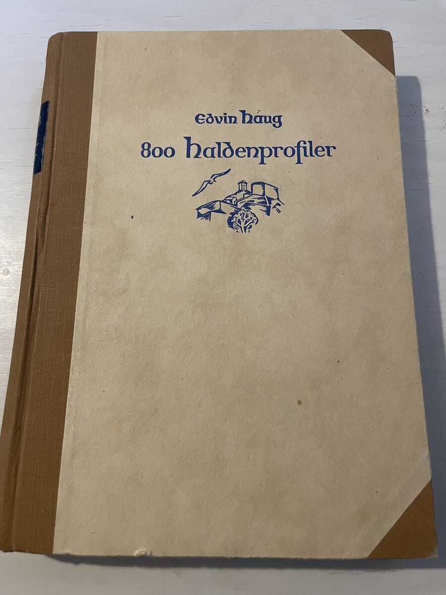 Edvin Haug : 800 Haldenprofiler