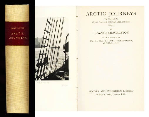 Edward Shackleton : Arctic journeys