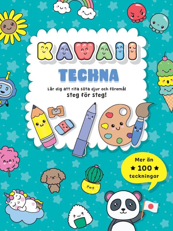 Eefje Halters : Kawaii - Lär dig teckna steg för steg